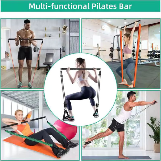 Barre de Pilates et Musculation multi-fonctions