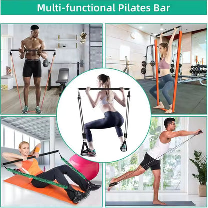 Barre de Pilates et Musculation multi-fonctions
