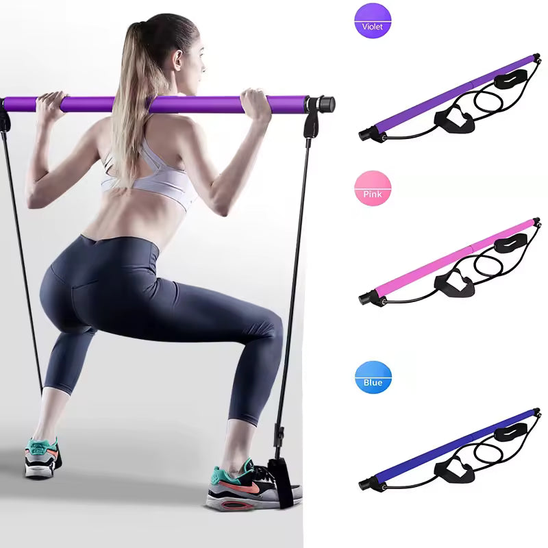 Barre de Pilates et Musculation multi-fonctions